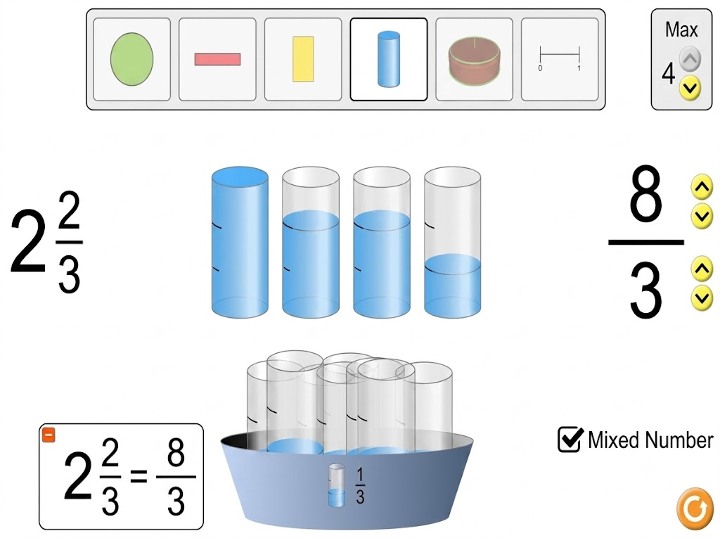 Fractions Mixed Numbers